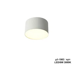 דקור 6W 1903 לבן (26082)