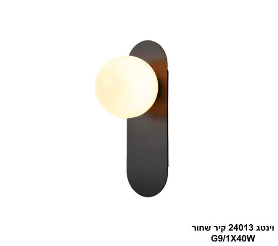 וינטג 24013 קיר שחור.